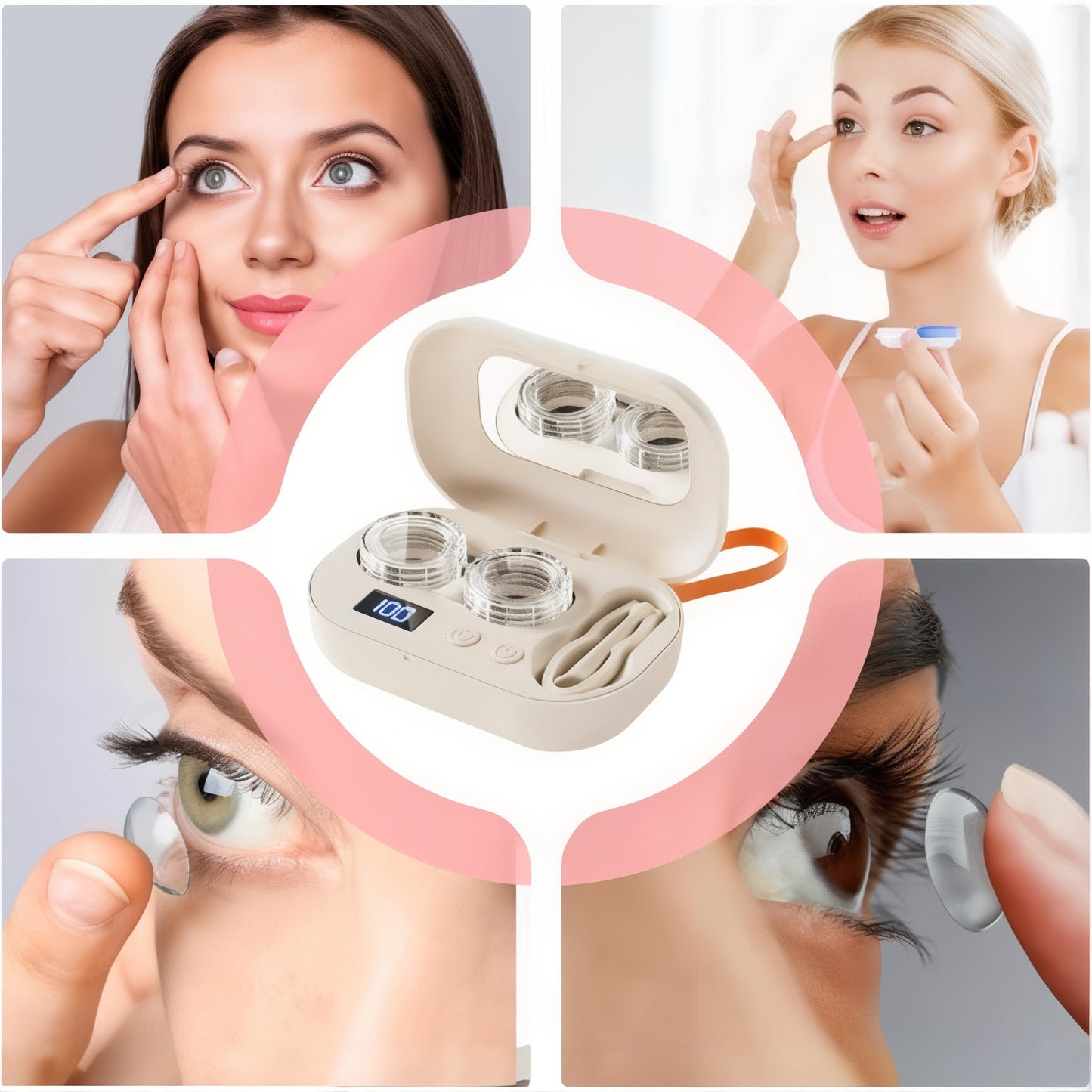 Sorell Ultrasonic Contact Lens Cleaner